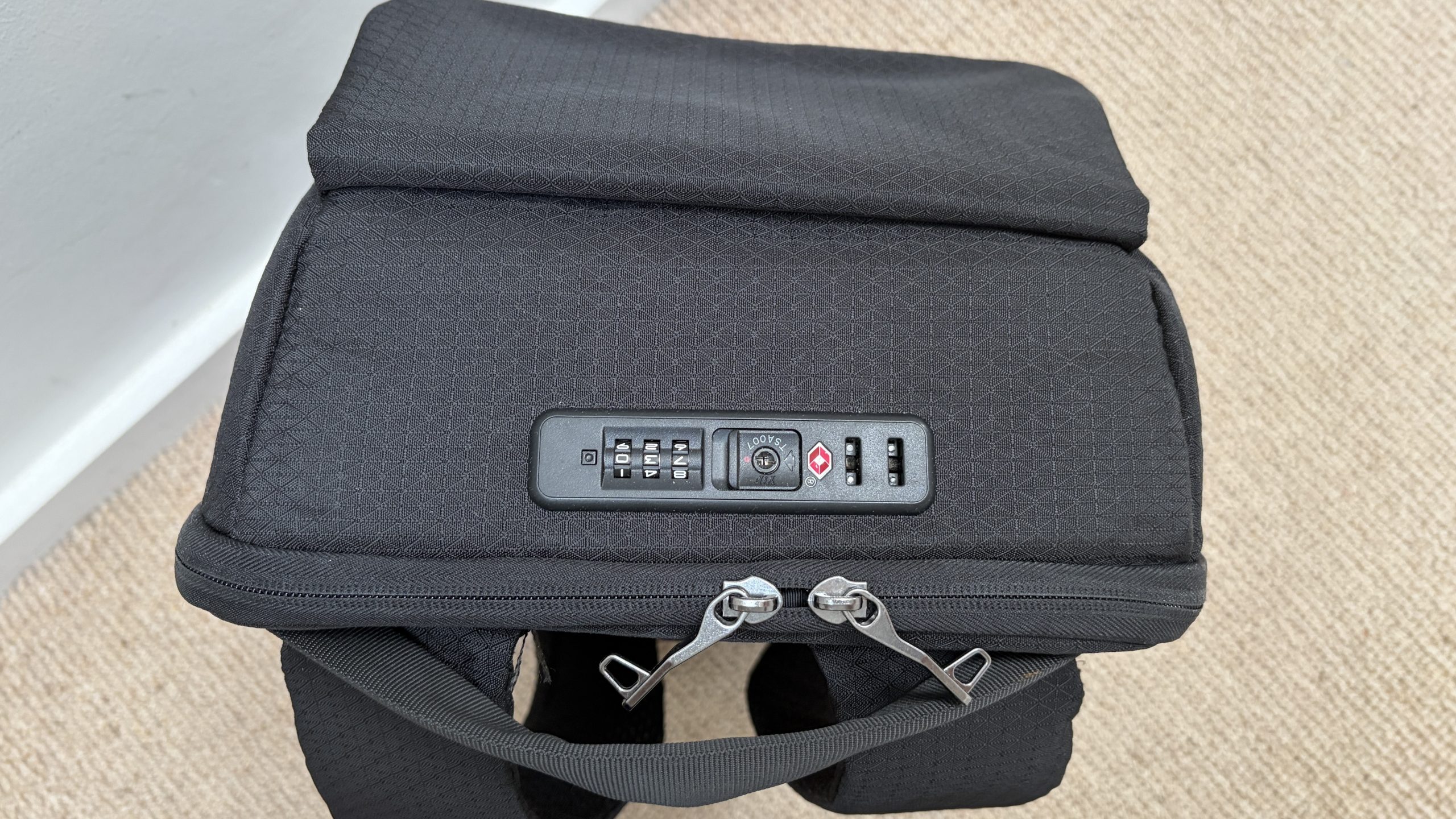 The Scapade AirPack on a carpet