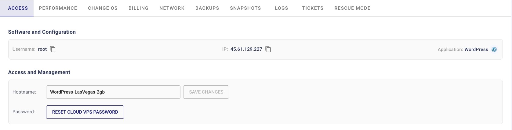 screenshot of Cloudzy