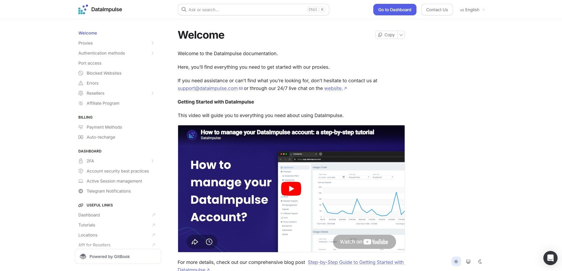 DataImpulse's documentation