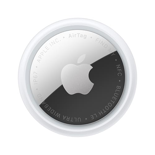 Apple Airtag (2nd Generation) : Tracker for Keychain, Wallet and More; Locator With Sound; Simple One-Tap Setup With Iphone or Ipad; Key Finder With Up to 1.5x Precision Finding Range
