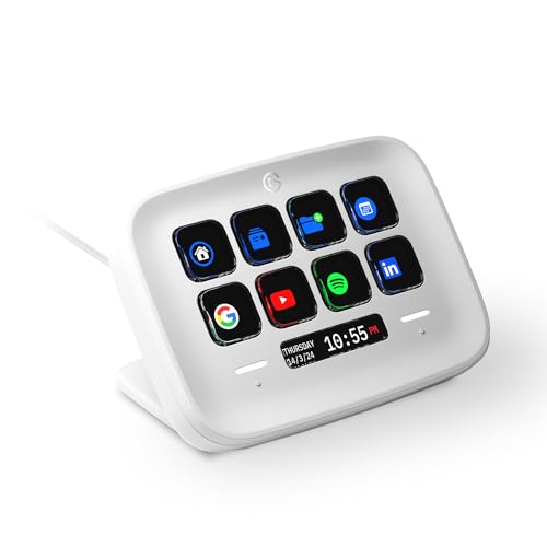 Elgato Stream Deck Neo, 8 Customizable Keys, 2 Touch Points