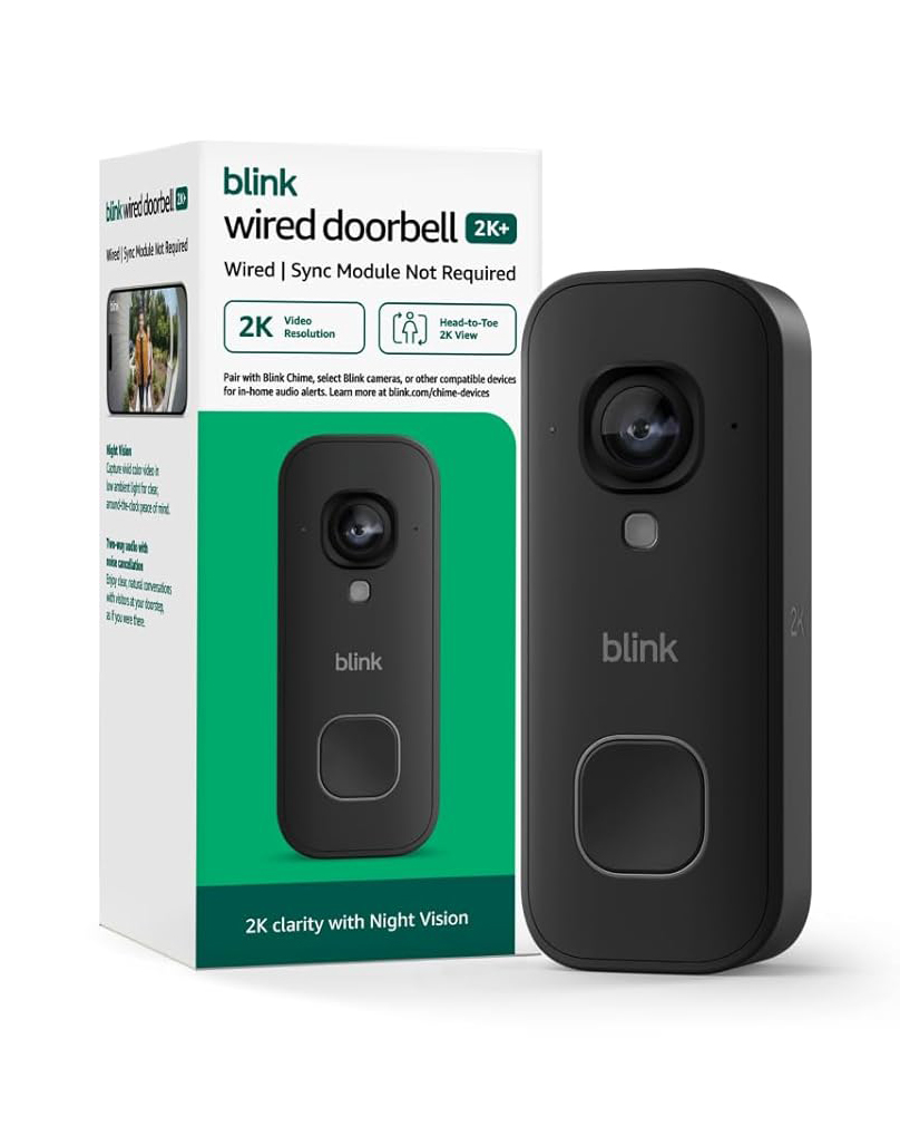 Blink Wired Doorbell 2K+
