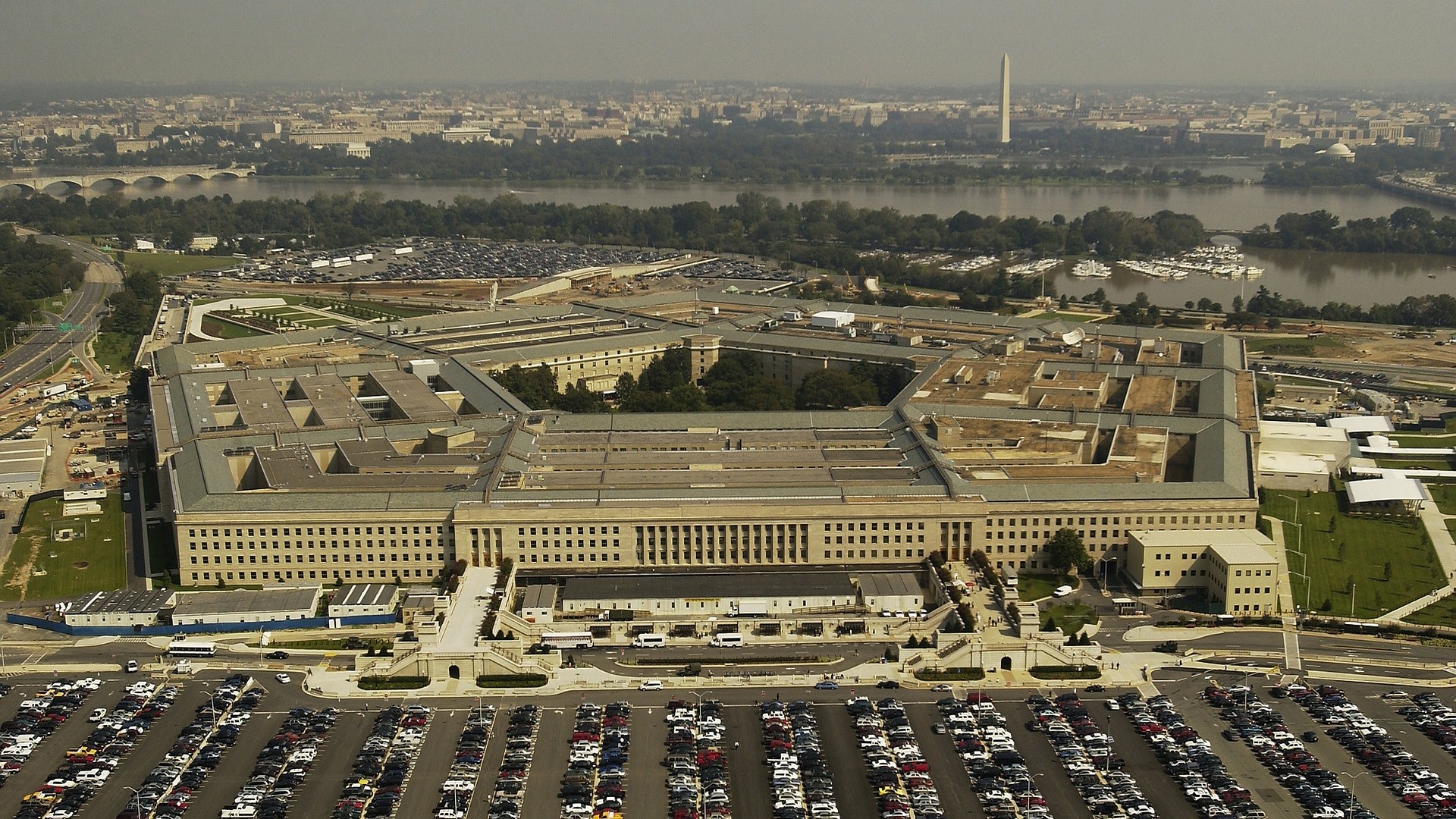 Pentagon from above