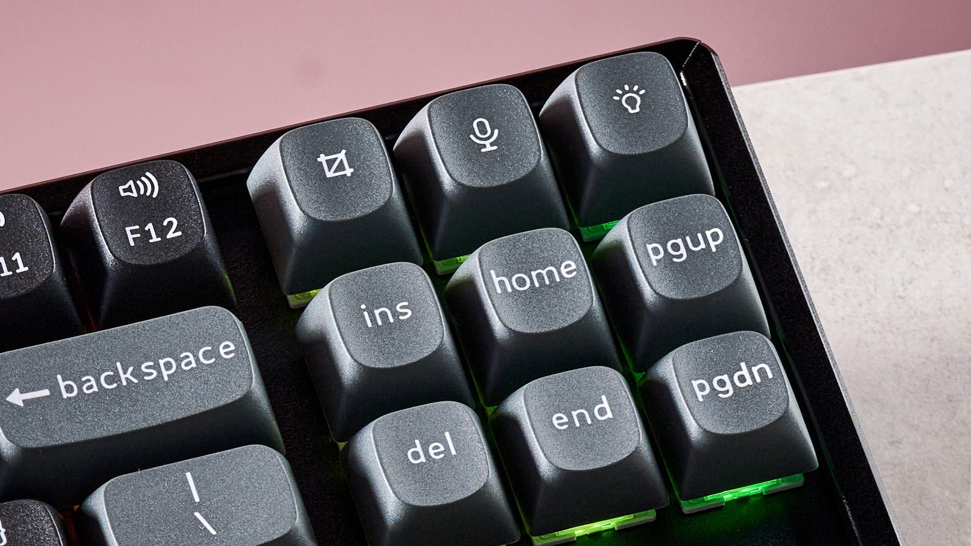 Close-up of Keychron K8 Ultra 8K