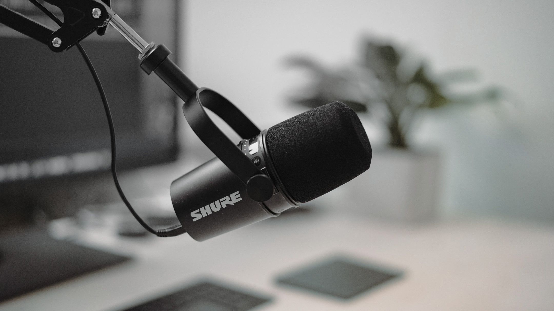 Shure MV7 microphone
